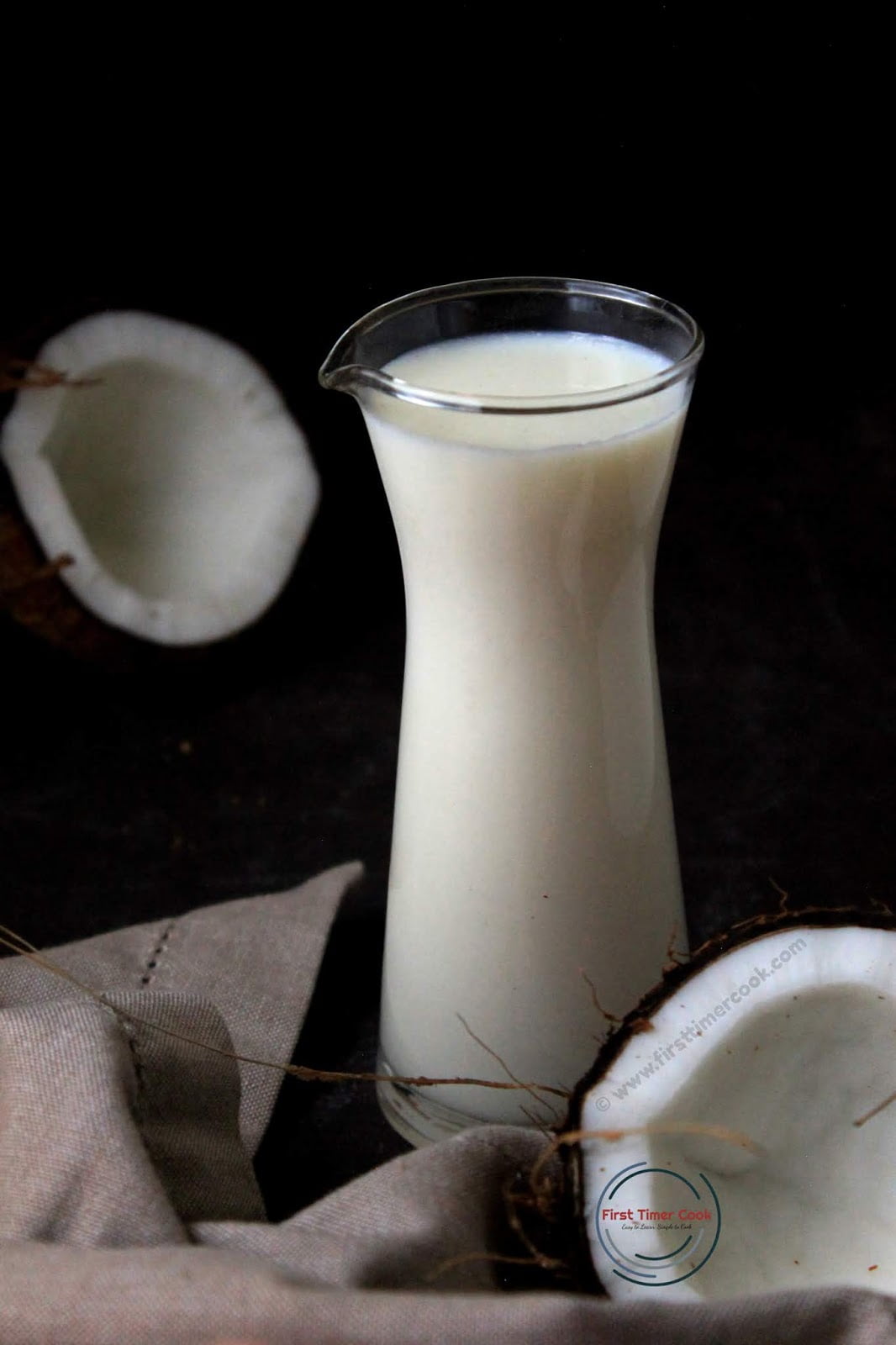 Homemade Coconut Milk (VEGAN) First Timer Cook