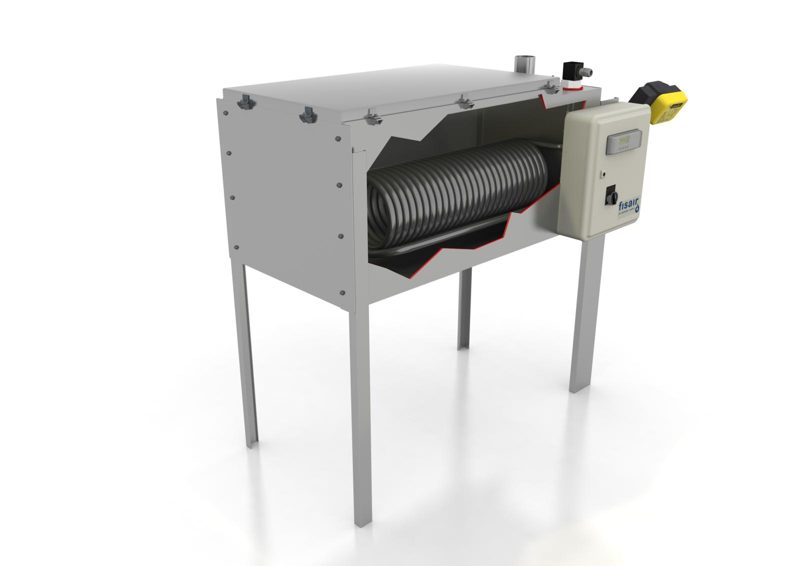 Industrial steam humidifier Diphusair ASC Fisair humidifier control