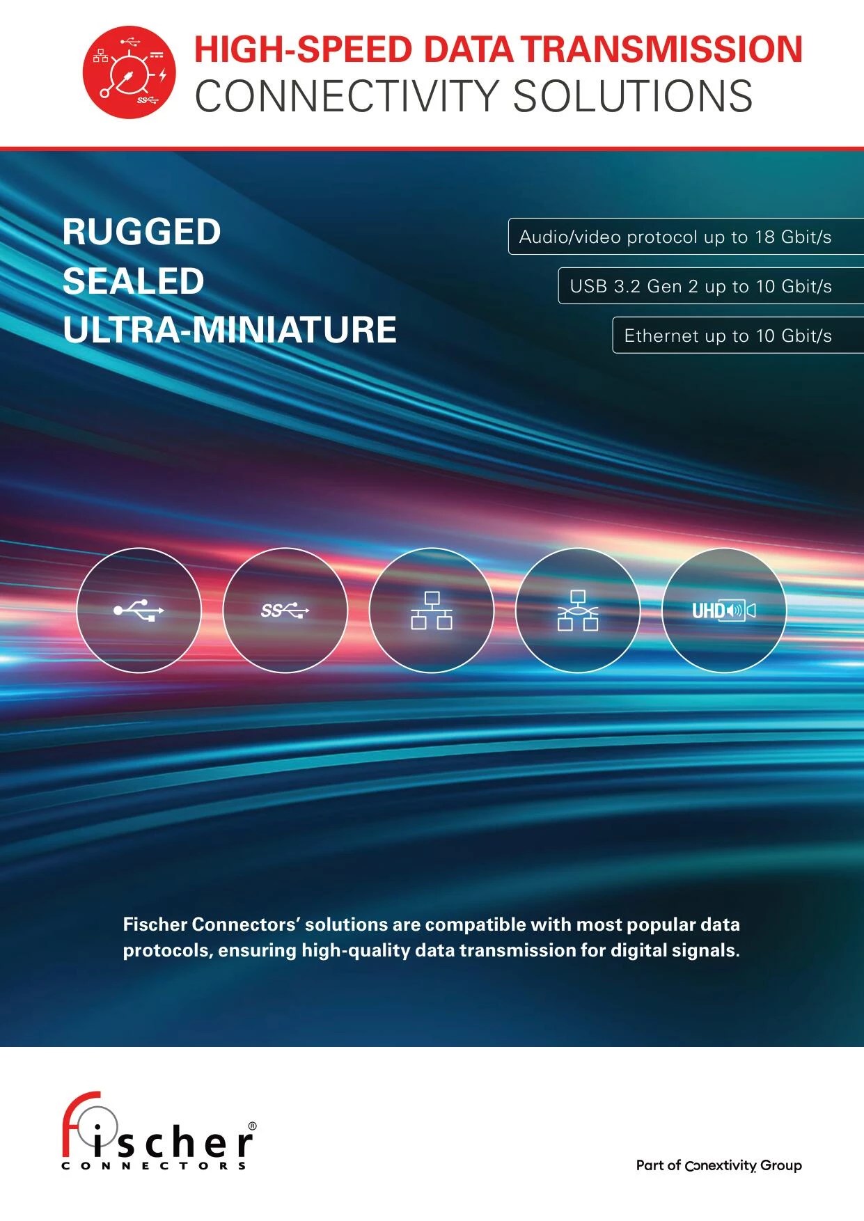 Datenübertragungsgeschwindigkeit von 18 Gbit/s neue kompakte UHDAudio