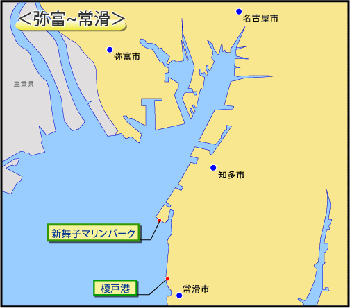 愛知県の釣り場 釣り場サイトFISH&MAPS