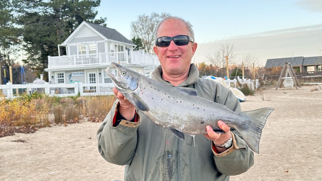Port Sanilac Atlantic Salmon FISHBUS Charters Fishing charters on