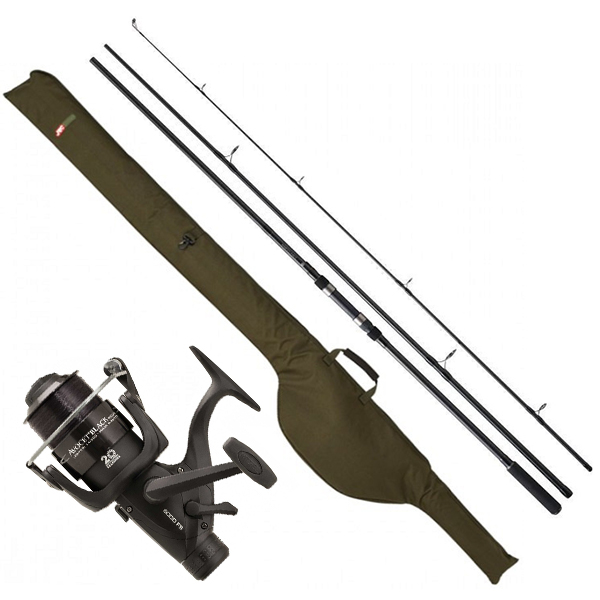 JRC Defender 12ft 3lb 3piece Combo Carp Set