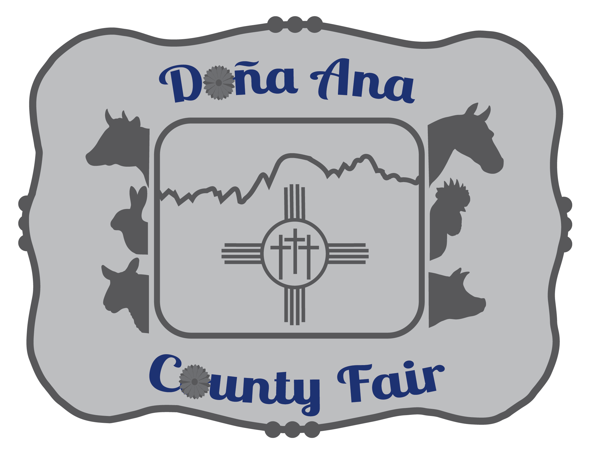 Doña Ana County Fair Logo & Materials Fisher EasleySmith