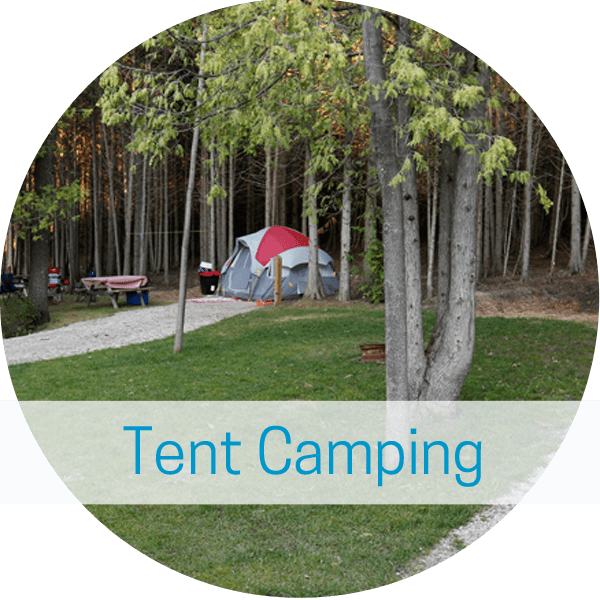 tent Fisherman's Cove Tent & Trailer Park Resort
