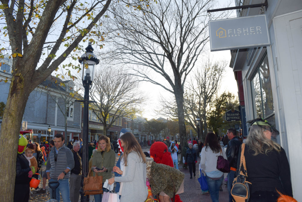 Halloween on Nantucket's Main Street Photo Album Fisher Real Estate