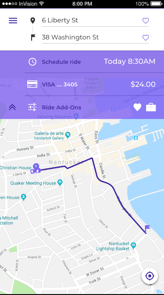 New Nantucket Taxi Company tACKzee Fisher Real Estate Nantucket
