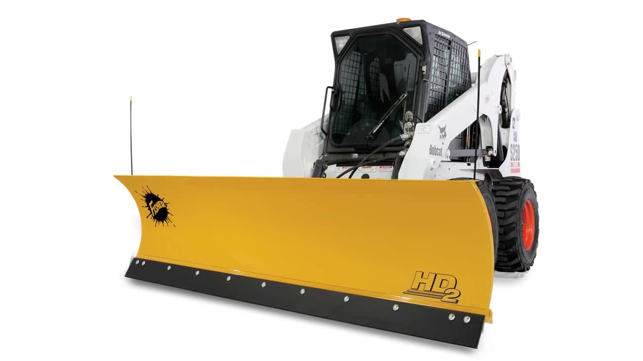 SkidSteer Snowplows Pushers, VPlows & More FISHER®
