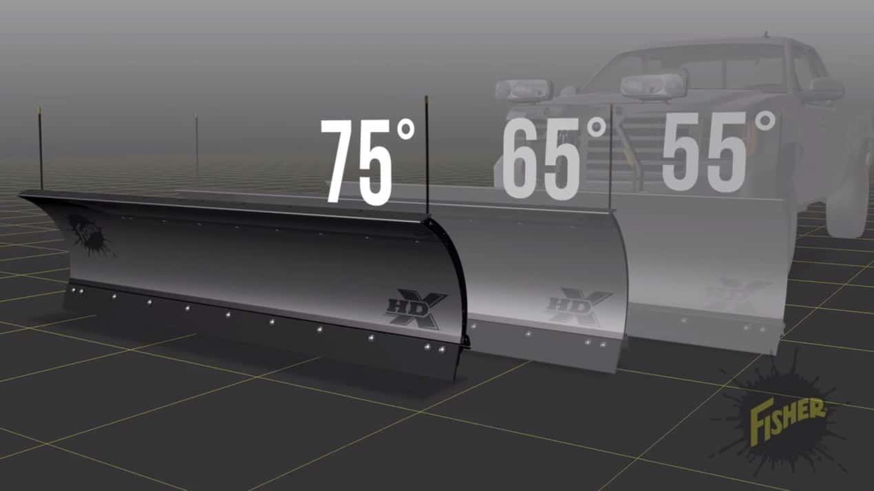 HDX™ Stainless Snow Plow Adjustable Straight Blade FISHER®