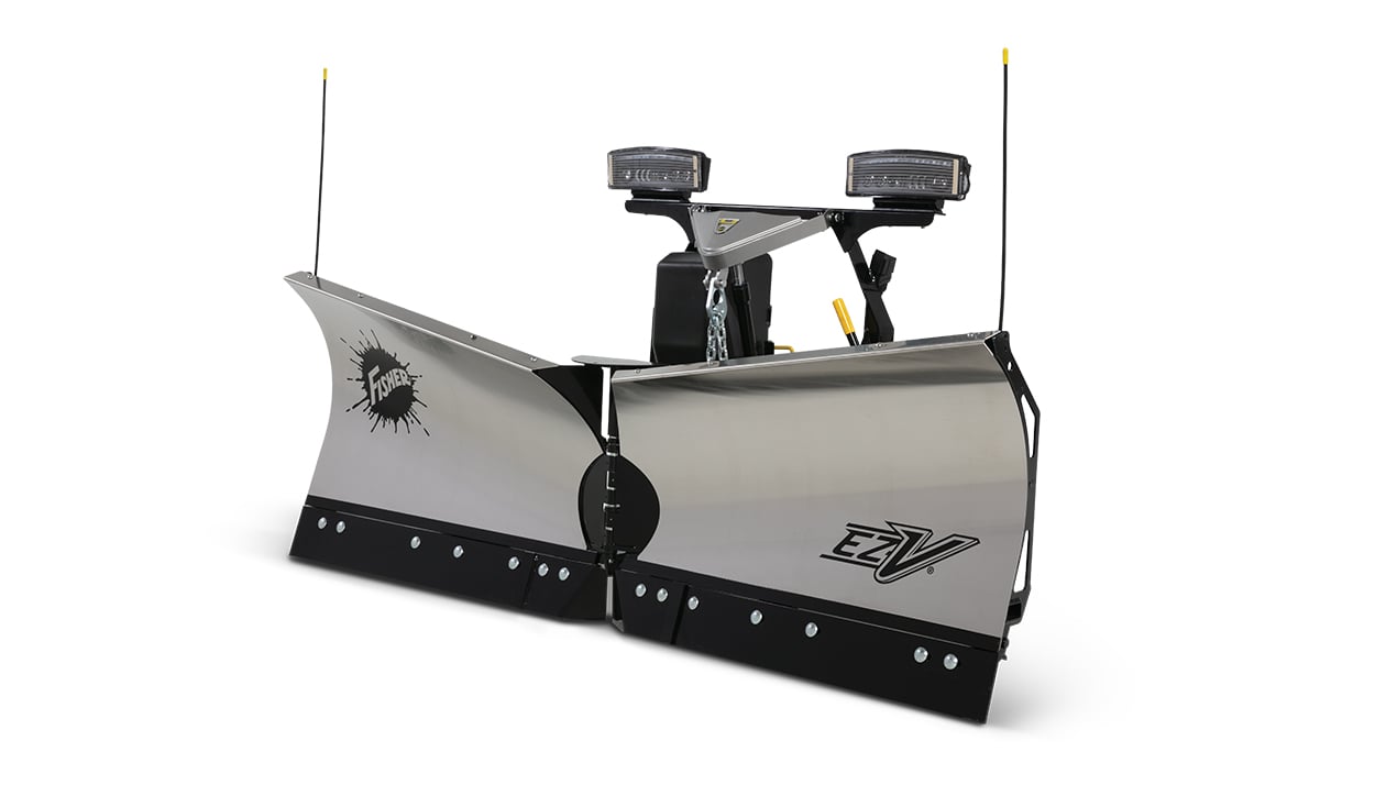 EZV® VPlow HalfTon Truck Snow Plow FISHER®