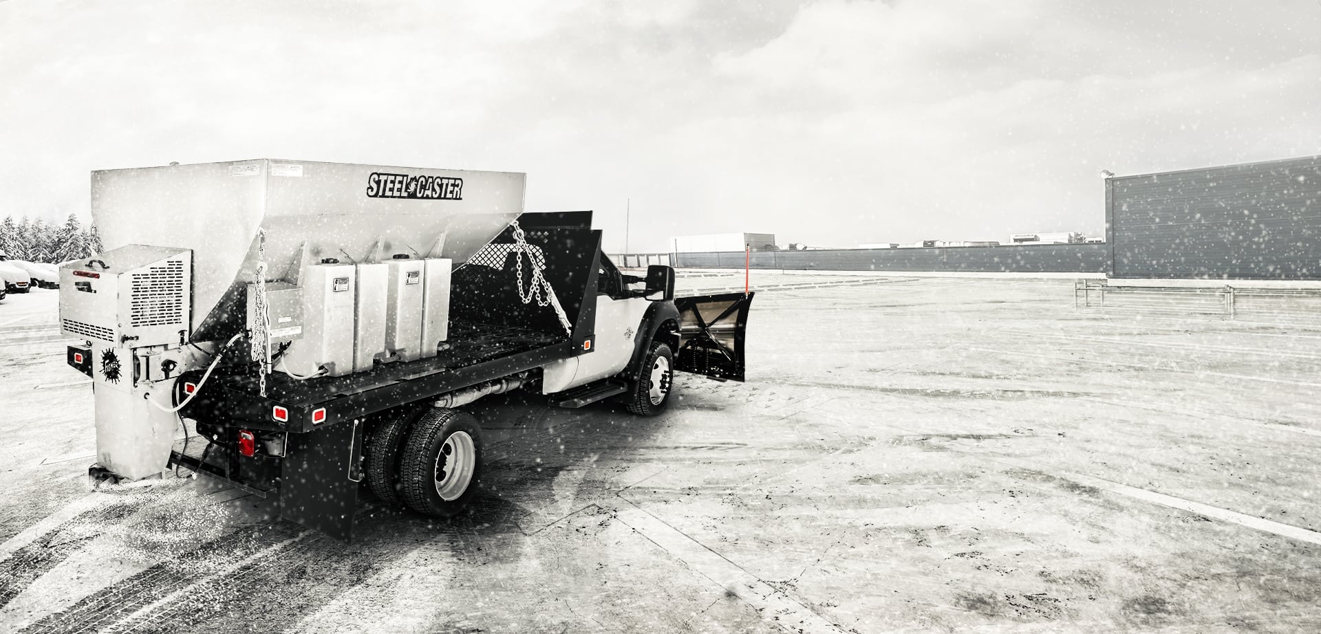 PreWet Systems for FISHER Salt Spreaders Activate & Use Less