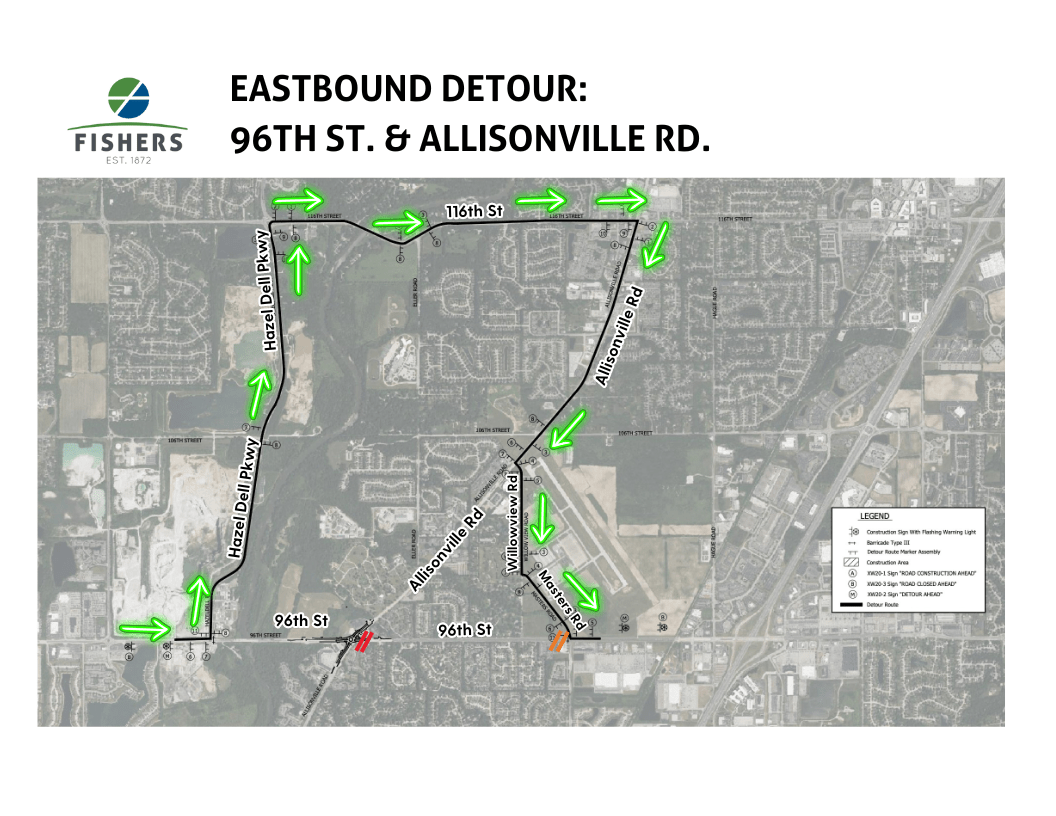 96th St. & Allisonville Rd. Roundabout City of Fishers