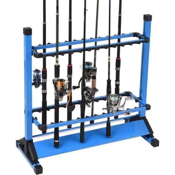 Robust & durable 24Slot Fishing Rod Rack
