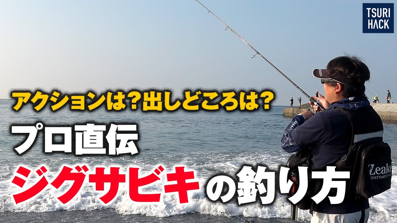 ショアジギで釣れない時の最終兵器「ジグサビキ」の使い方をプロに聞いてきた【TSURIHACK TV】 釣り動画TV