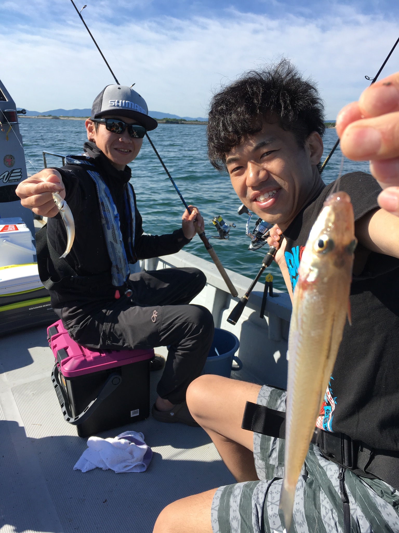 今年も始まりました…船キス釣り。 フィッシング遊
