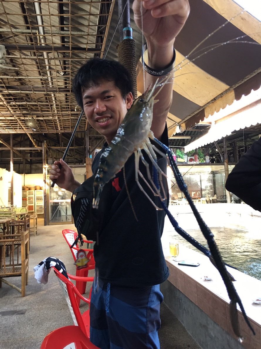 タイ3日目② エビ釣りへ フィッシング遊