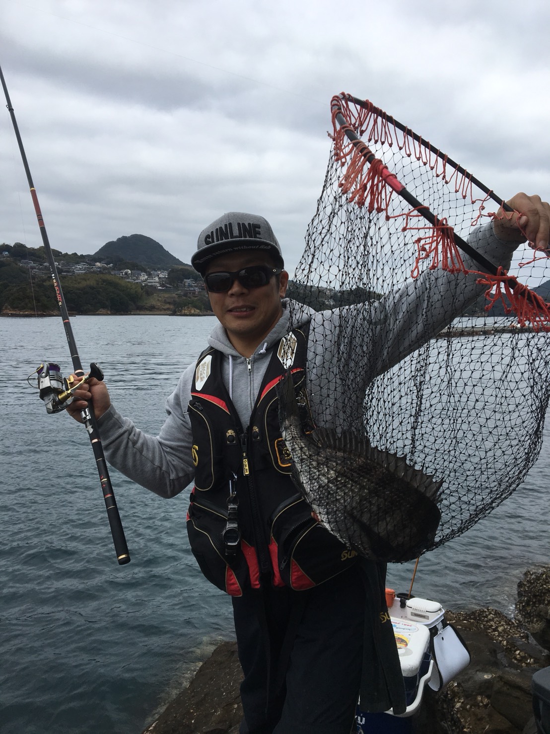 乗っ込みチヌ狙い南九十九島 サンライン