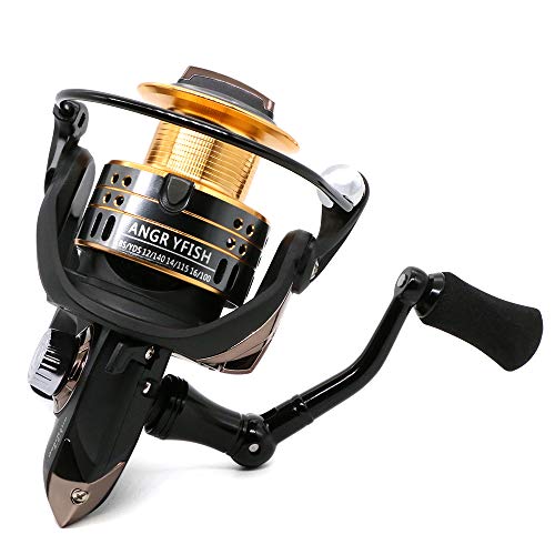 Okuma Fishing TU90265 Tundra Combo Spinning Reel, Large, White/Blue
