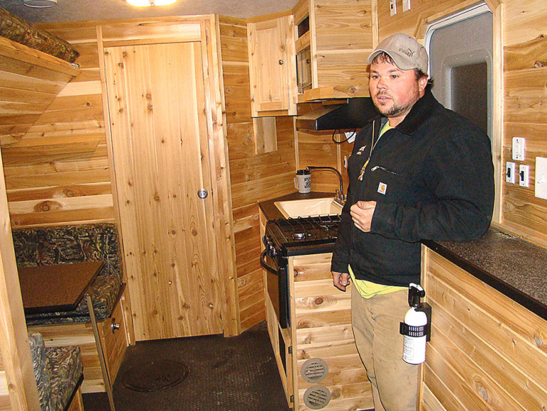 Dreams of Building My Own Wheeled Fish House Fishing Minnesota