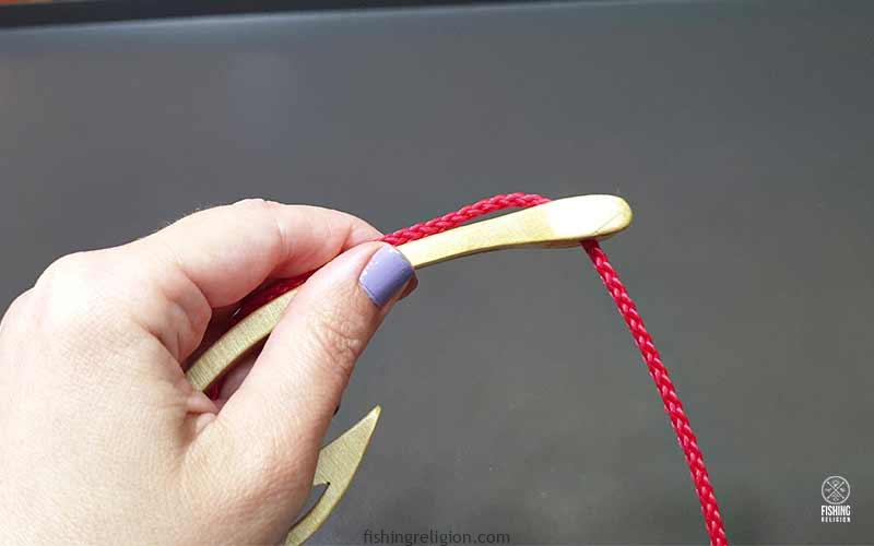 How to tie knotless knot hair rig for carp fishing Beginner basic rig