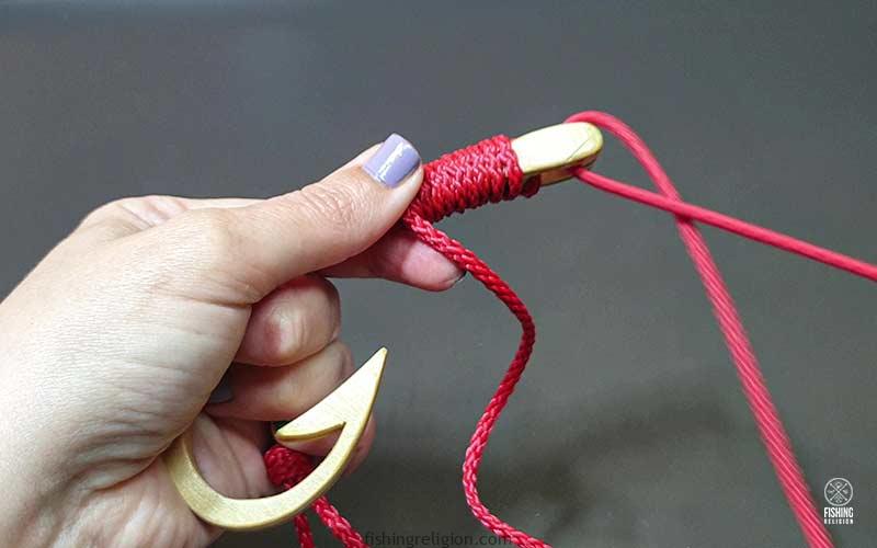 How to tie knotless knot hair rig for carp fishing Beginner basic rig