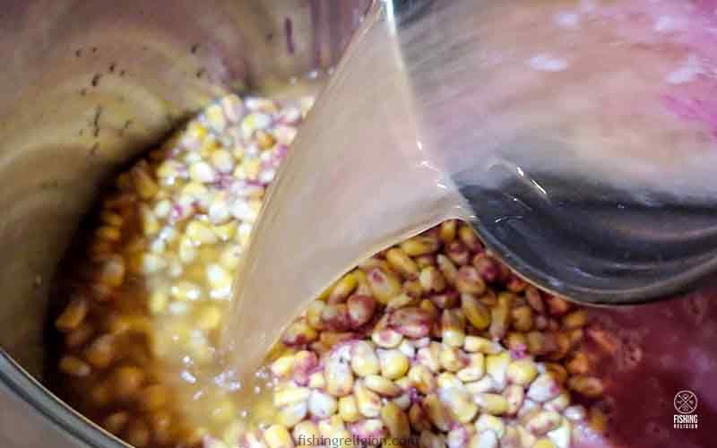 How to cook Chocolate Corn / Maize for fishing I Old School Carp Bait I