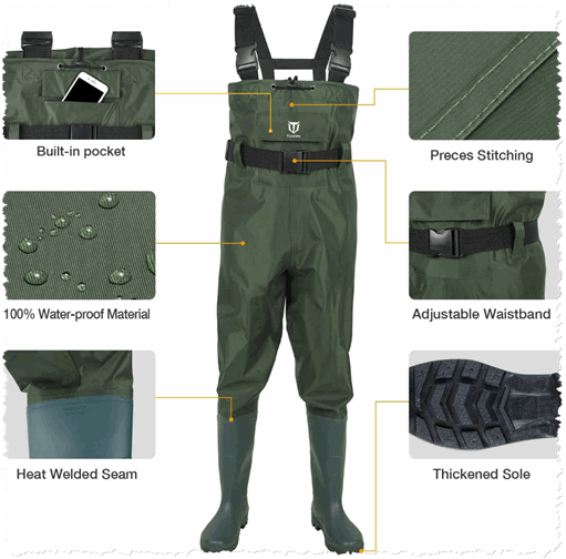 TIDEWE Bootfoot Chest Wader Review Worth the Catch?