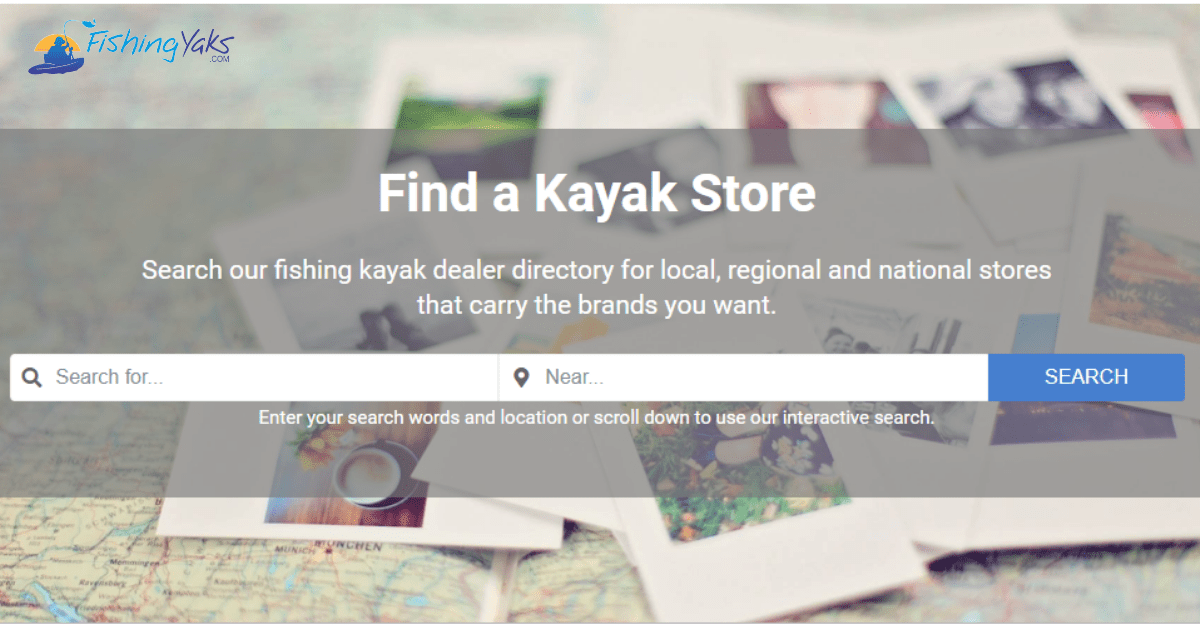 Search Kayak Stores by State FishingYaks