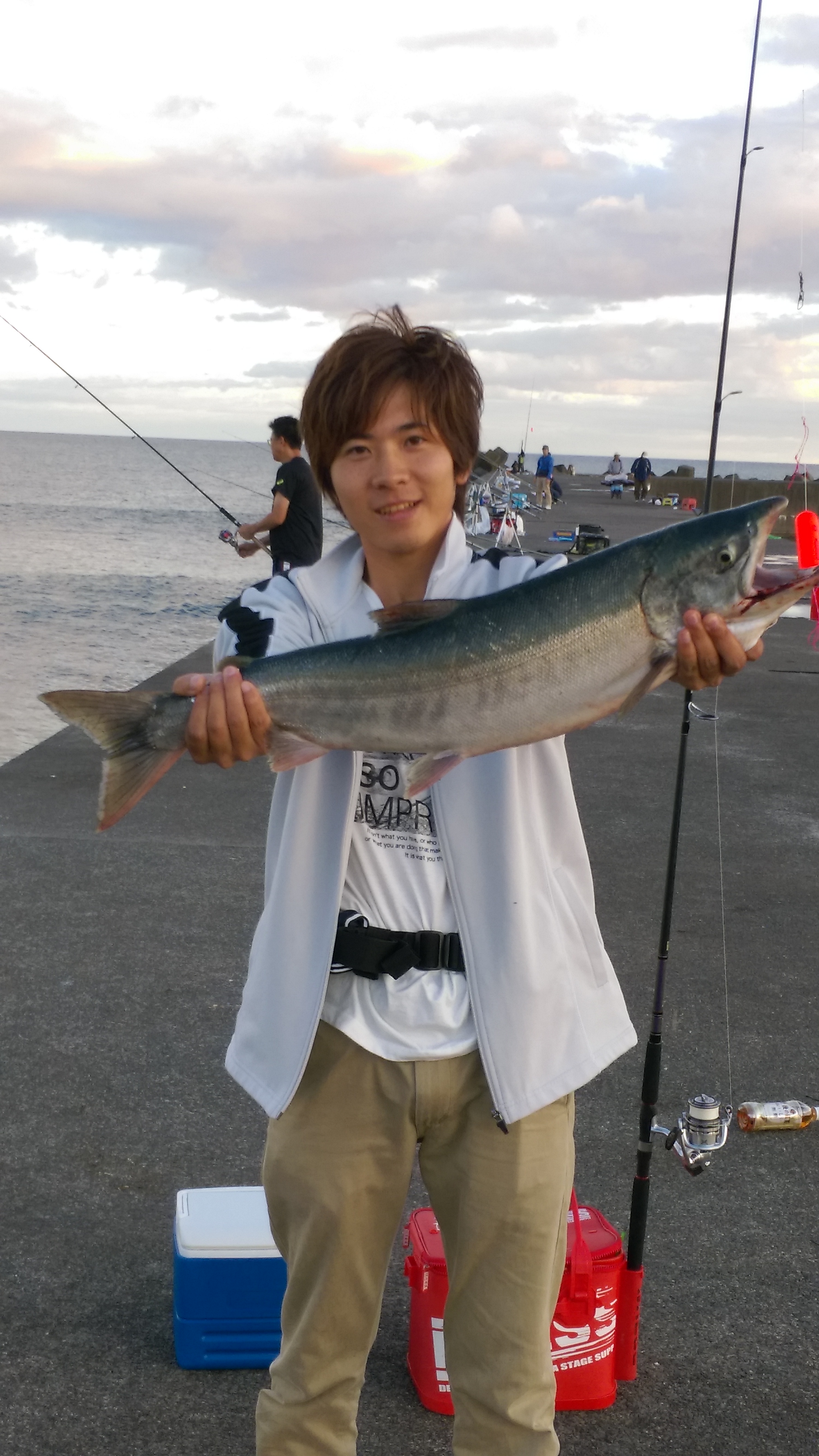 9/20 白老港アキアジ FISHLAND