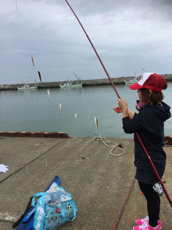 紋別、沙留港コマイ釣り FISHLAND