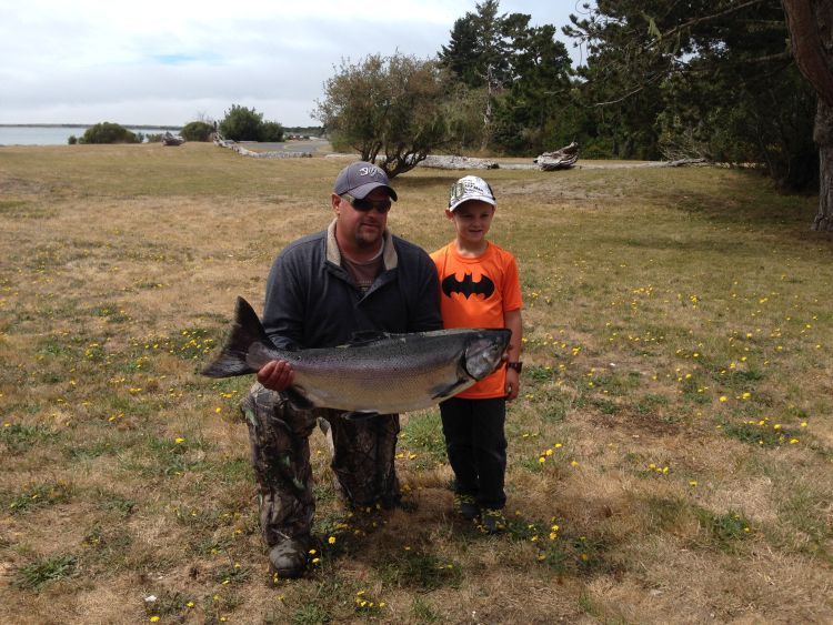 Rogue River Salmon Fishing at Gold Beach Oregon
