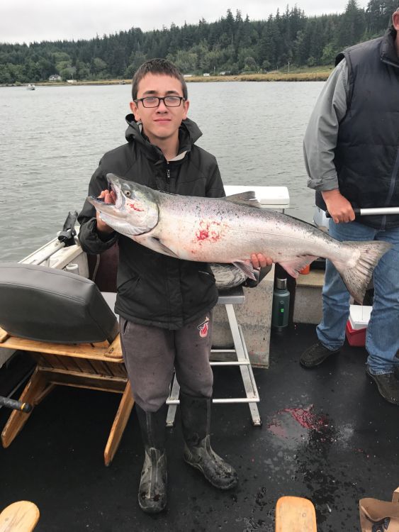 Rogue River Salmon Fishing at Gold Beach Oregon