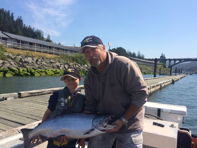 Rogue River Salmon Fishing at Gold Beach Oregon