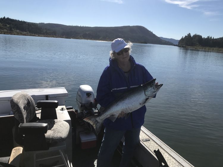 Rogue River Salmon Fishing at Gold Beach Oregon