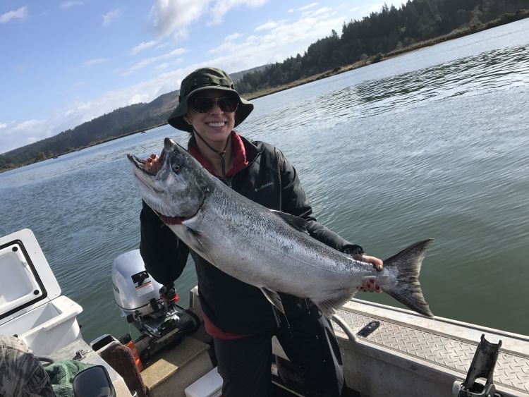 Rogue River Salmon Fishing at Gold Beach Oregon