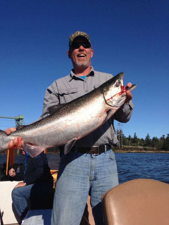 Rogue River Salmon Fishing at Gold Beach Oregon