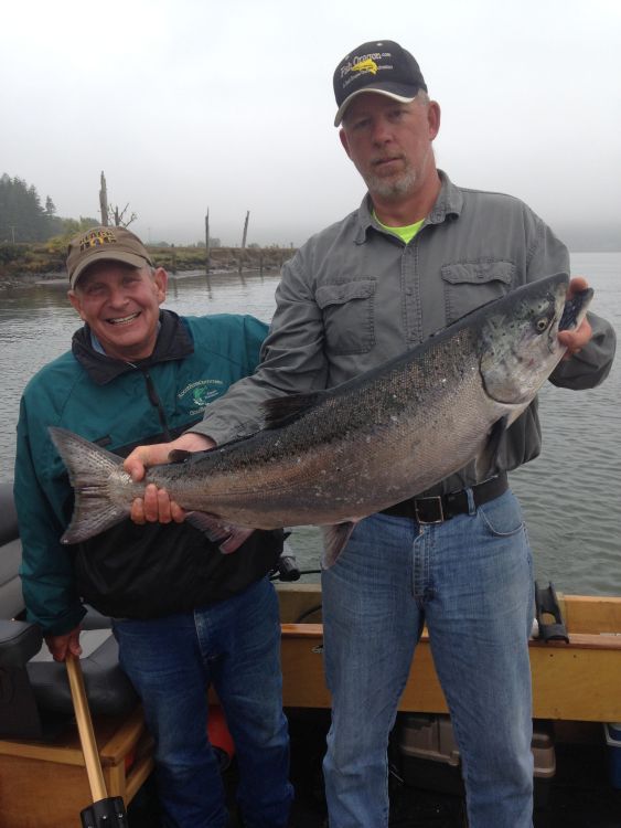 Rogue River Salmon Fishing at Gold Beach Oregon