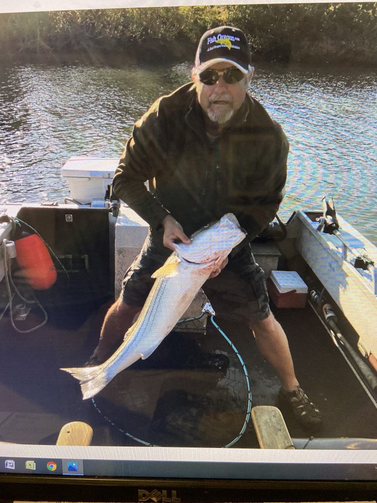 Striped Bass FISH OREGON GUIDE SERVICE