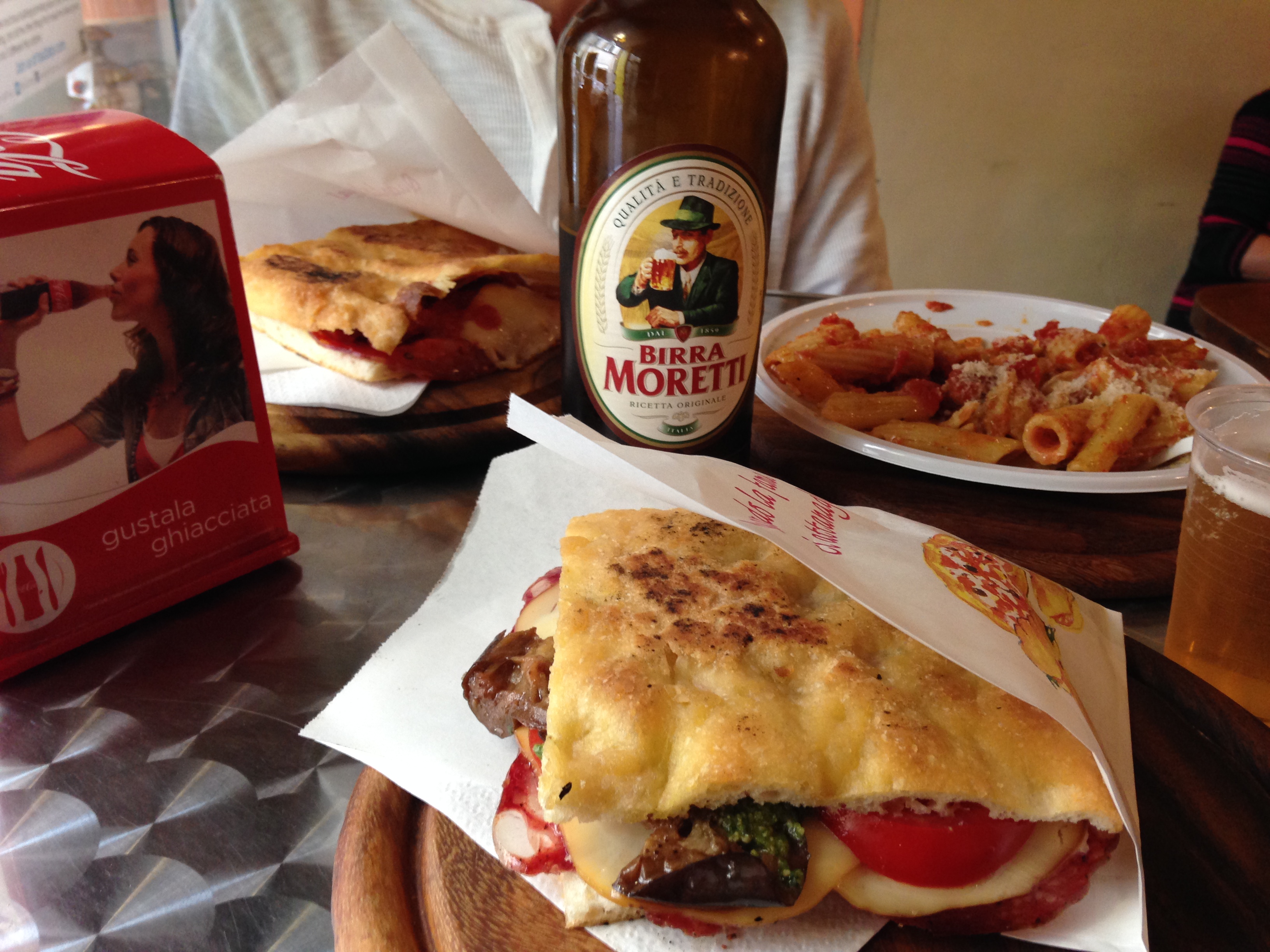 Salumeria Verdi aka Pino's Sandwiches (Florence, Italy) Fish Out of