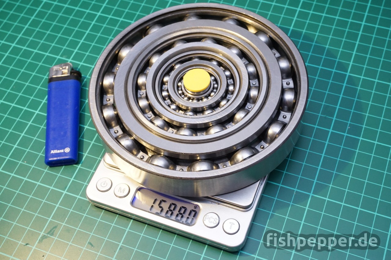 Bearing in a Bearing Spinner — the fidget spinner for real men