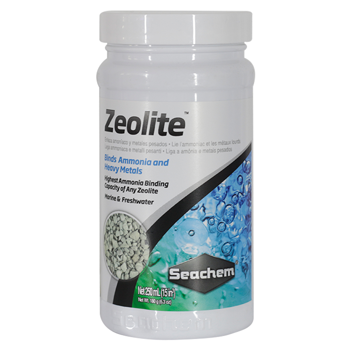 Zeolite 250ml Zeolita Seachem Fish Top