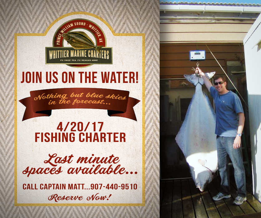 We're Fishing Tomorrow...Join Us! Whittier Marine Charters