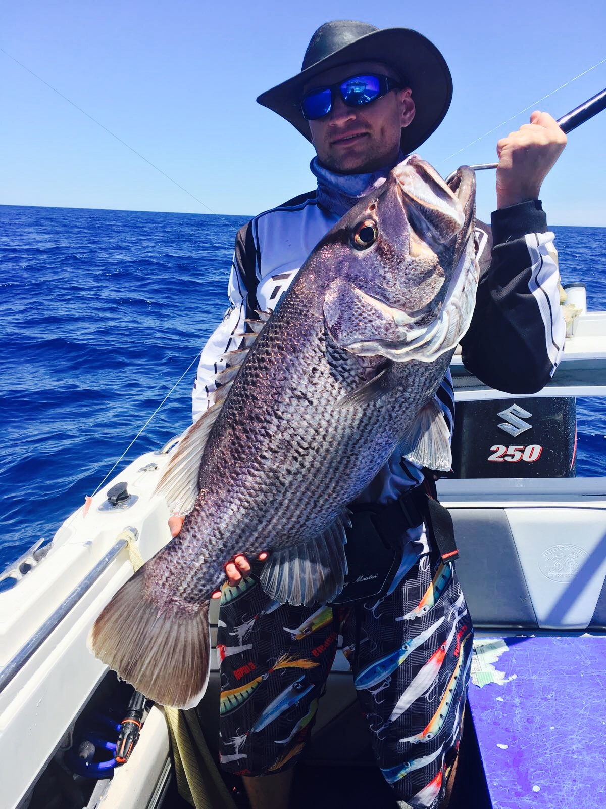 Mandurah Blue Grouper Fishing Fishing WA. Fishing