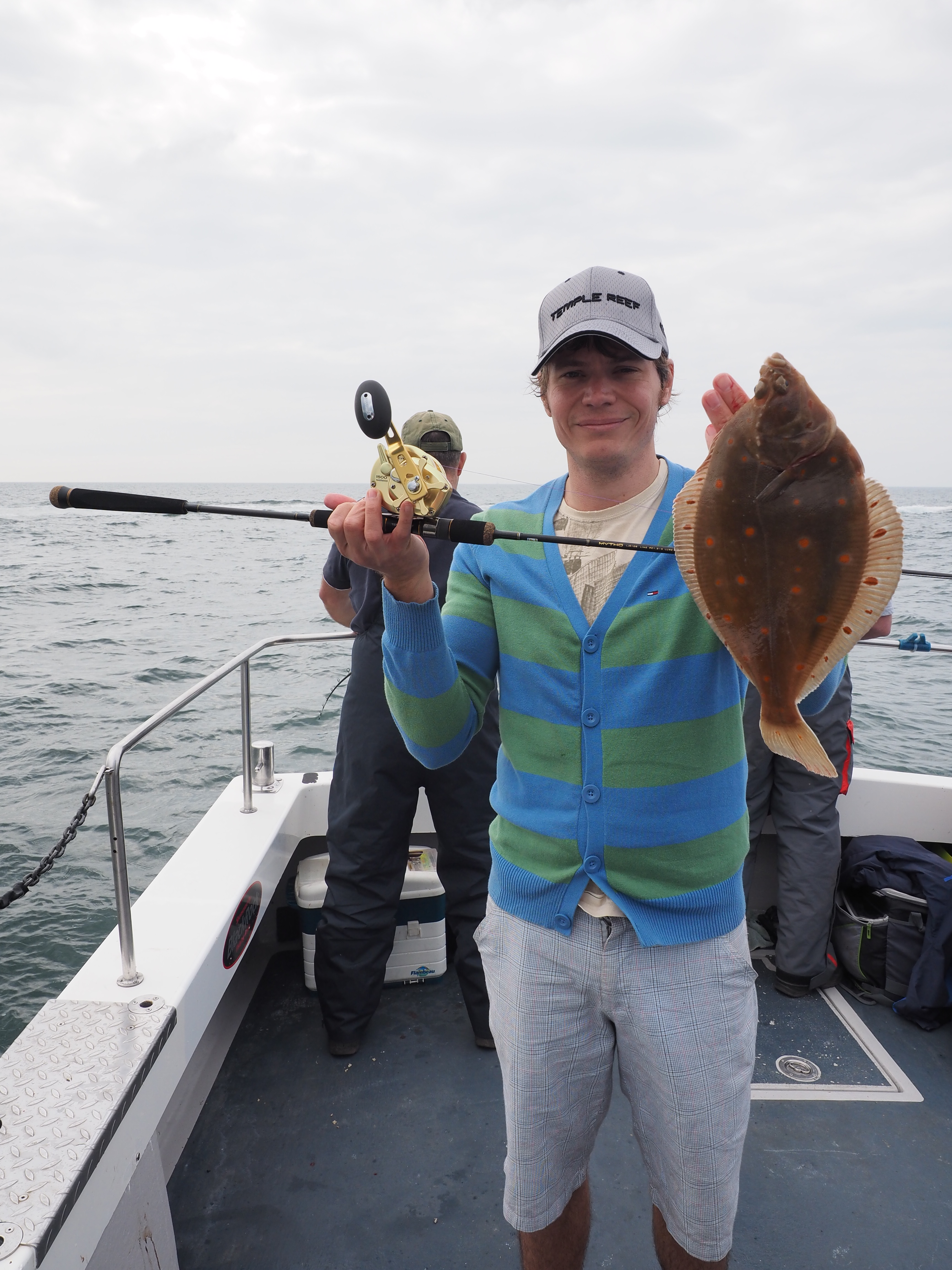 Eastbourne UK fishing aboard Deep Blue with the Temple Reef Mytho