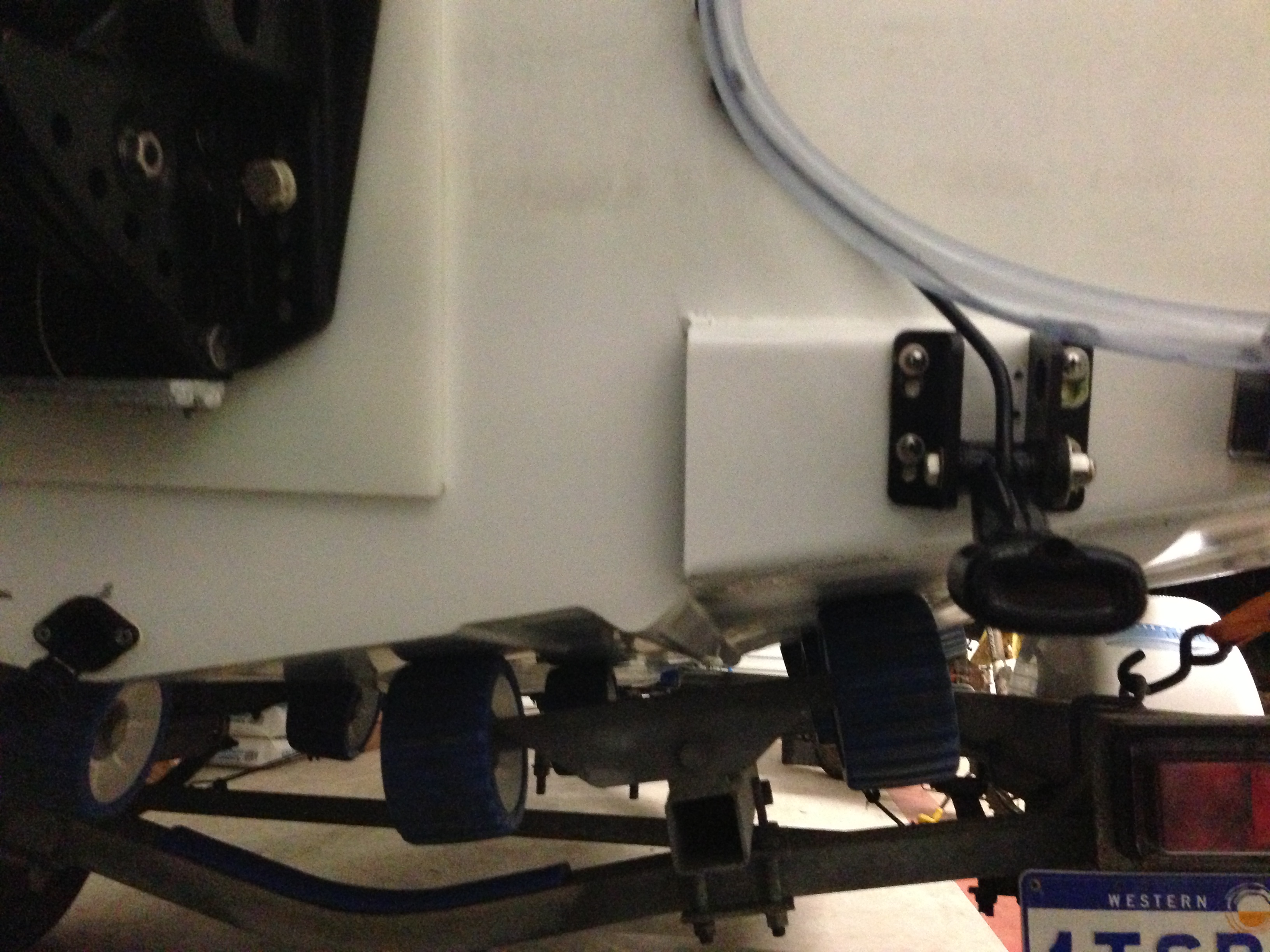 advice on transducer placement for trailcraft (pics) Fishing