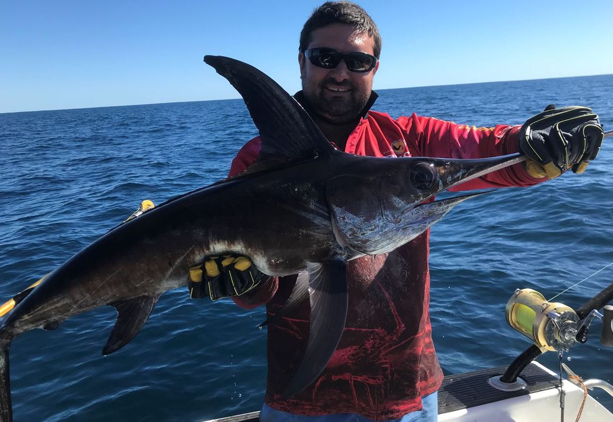 baby sword Fishing Fishing WA. Fishing Photos