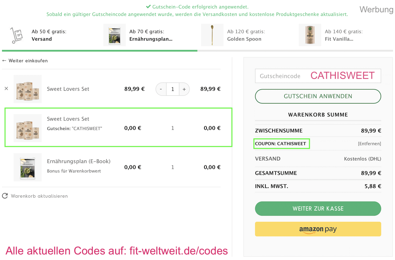 Natural Mojo FIT COOKIE ERFAHRUNG & Bewertung + gratis Set 50