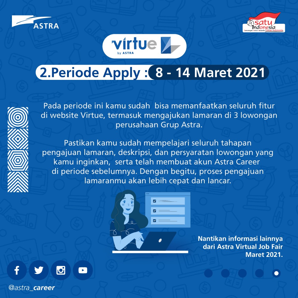 Astra Virtual Online Job Fair 2021 Astra Virtue GS Battery