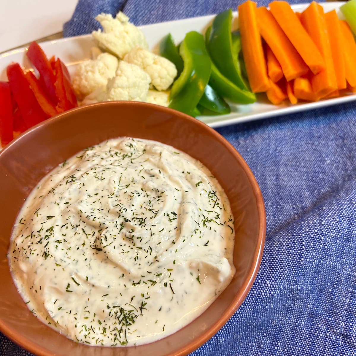 Creamy Greek Yogurt Dill Dip Recipe Fit As A Fiddle Life