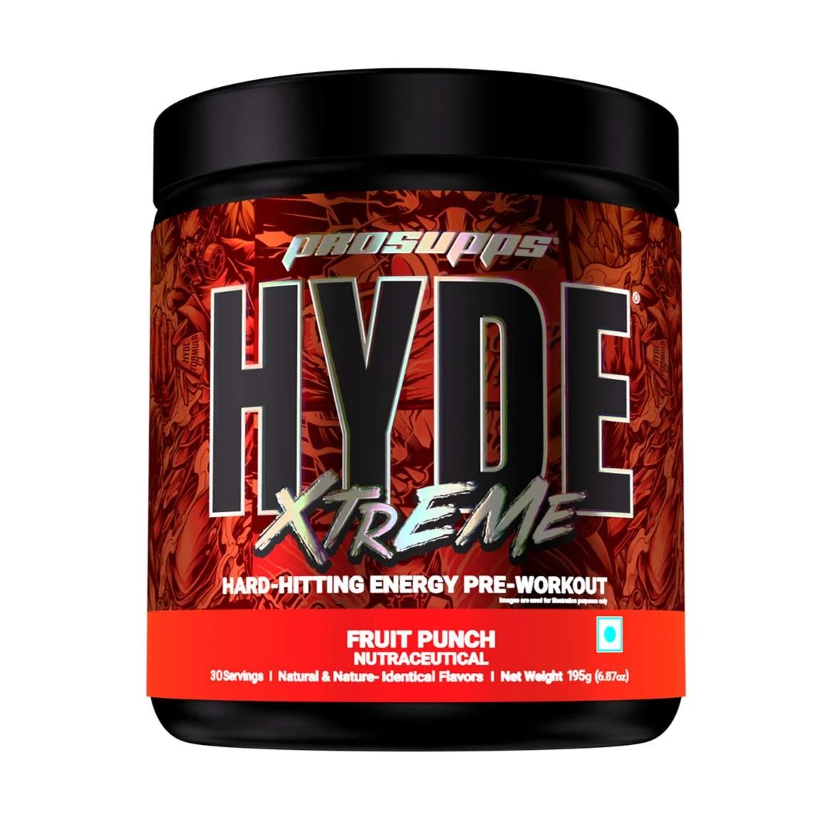 ProSupps Hyde Extreme Pre Workout 195 Grams/30 Servings