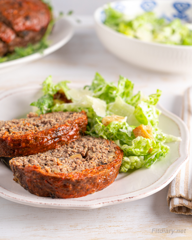 Healthy Meatloaf Recipe Fit Diary